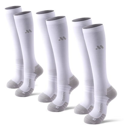Compression Socks for Women and Men,15-20 mmHg Support(3 Pairs)