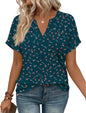 WIHOLL Womens Blouses Spring Tops Short Sleeve Shirts Dressy Casual Summer Vacation Fashion Clothing 2026