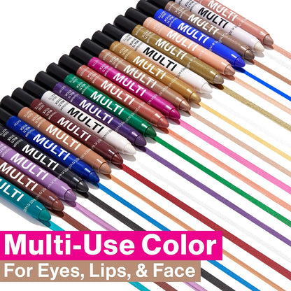 wet n wild Color Icon Cream Eyeliner Eyeshadow Multi-Stick, Moisturizing, Nourishing Velvety Cream-to-Powder Buildable & Blendable Formula, Cruelty-Free & Vegan - Brown Sugar