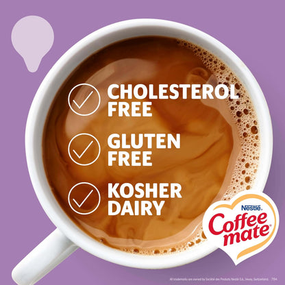 Nestle Coffee mate Original Non-Dairy Creamer Singles, 0.375 oz, 180-Pack