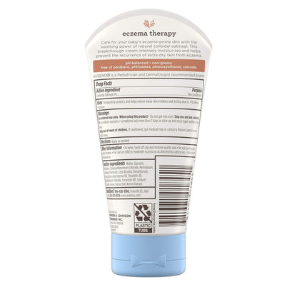 Aveeno Baby Eczema Therapy Moisturizing Cream for Dry, Itchy Skin, 7.3 oz