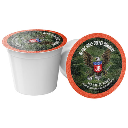 Black Rifle Coffee Medium Roast K Cup Coffee Just Black 32 Count