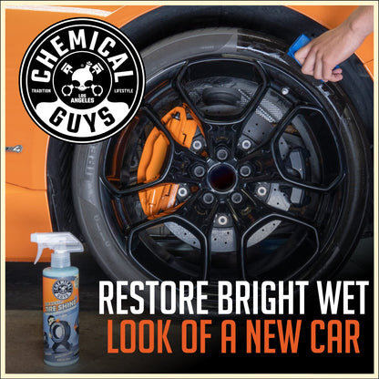 Chemical Guys, Tire Kicker Extra Glossy Tire Shine Spray, Dry Touch, 16 oz