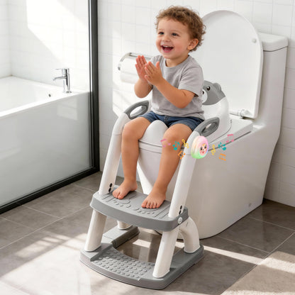 Potty Training Toilet for Toddlers, 2-in-1 Potty Training seat, Anti-Slip