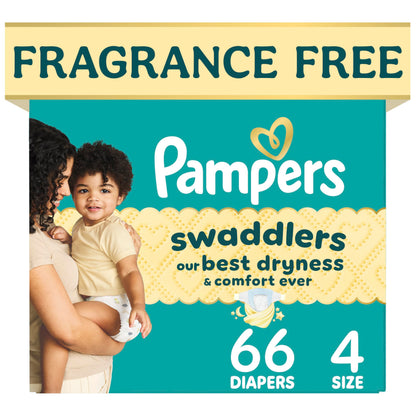 Pampers Swaddlers Baby Diapers, Size 5, 132 Count