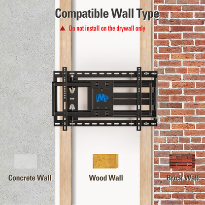 Mounting Dream Full Motion TV Wall Mount for 32-70 Inch TVs up to 99lbs