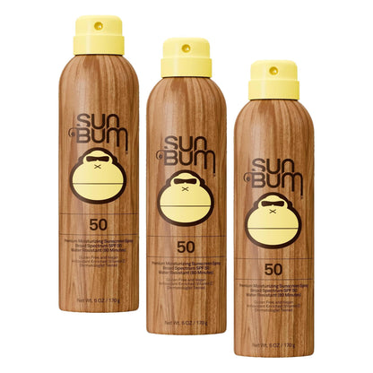 Sun Bum Original SPF 50 Broad Spectrum Sunscreen Body Spray - 6 oz (2-Pack)