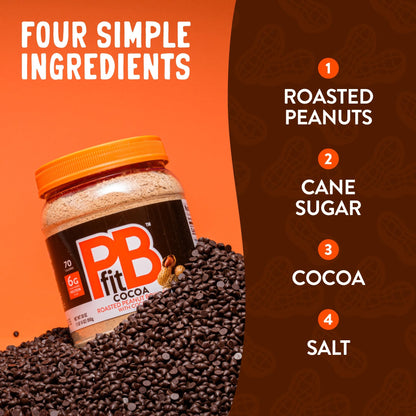 PBfit Classic Peanut Butter Powder 30 Oz, Peanut Spread with 8g Protein