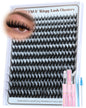 Goddvenus Pre-made Spikes Lash Clusters Wispy Manga Eyelash Clusters