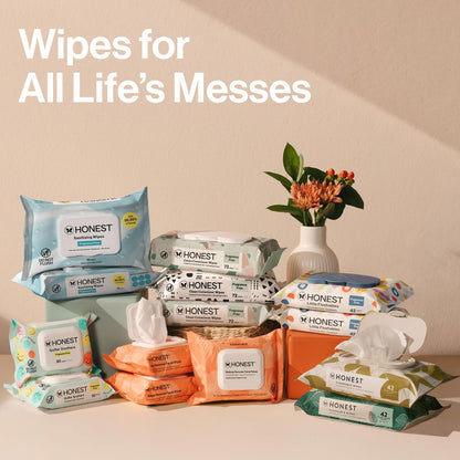 The Honest Company Multi-Use Baby Wipes, Pattern Play, 720 Count