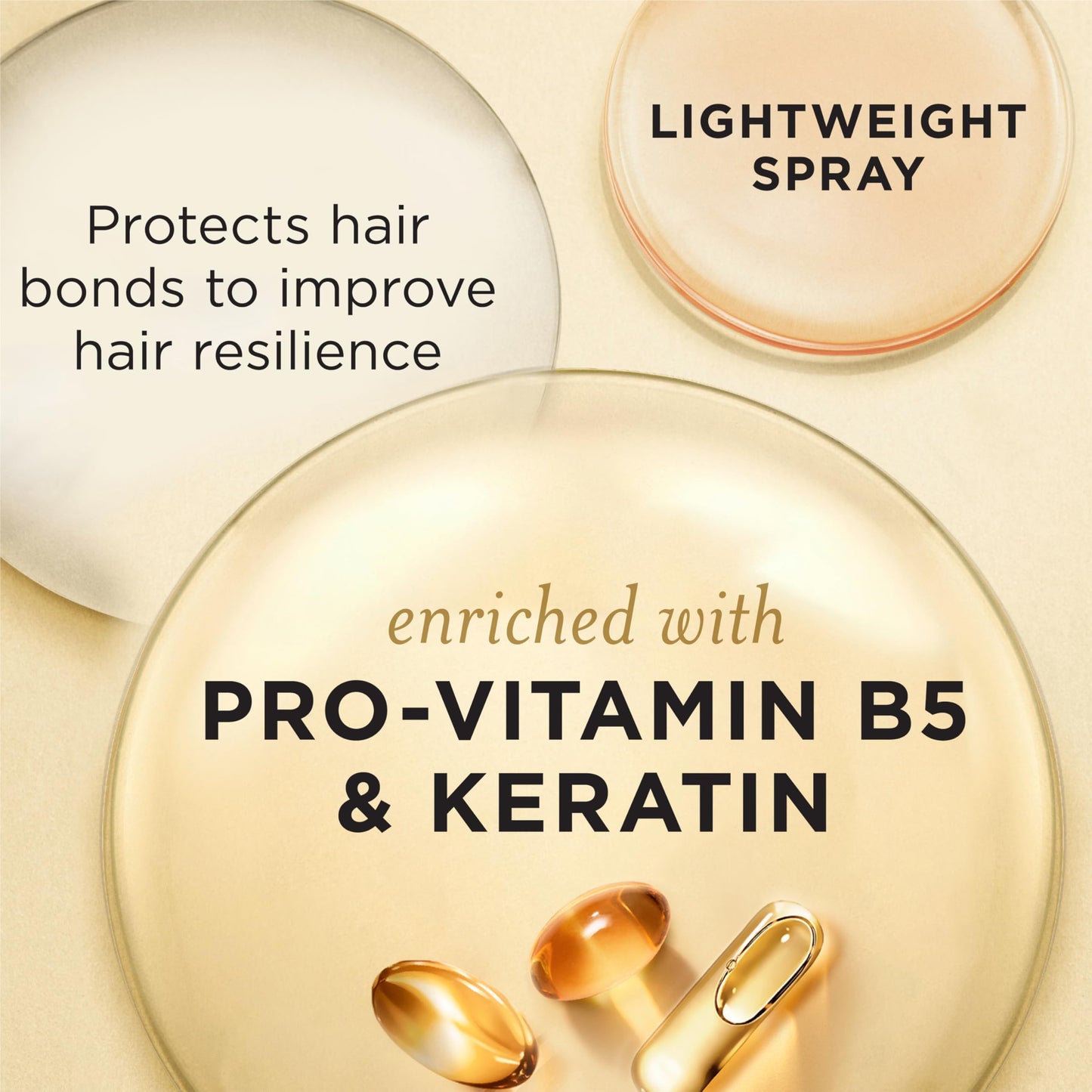 Pantene Miracle Rescue 10-in-1 Multitasking Spray, Heat Protection, 5.7 oz
