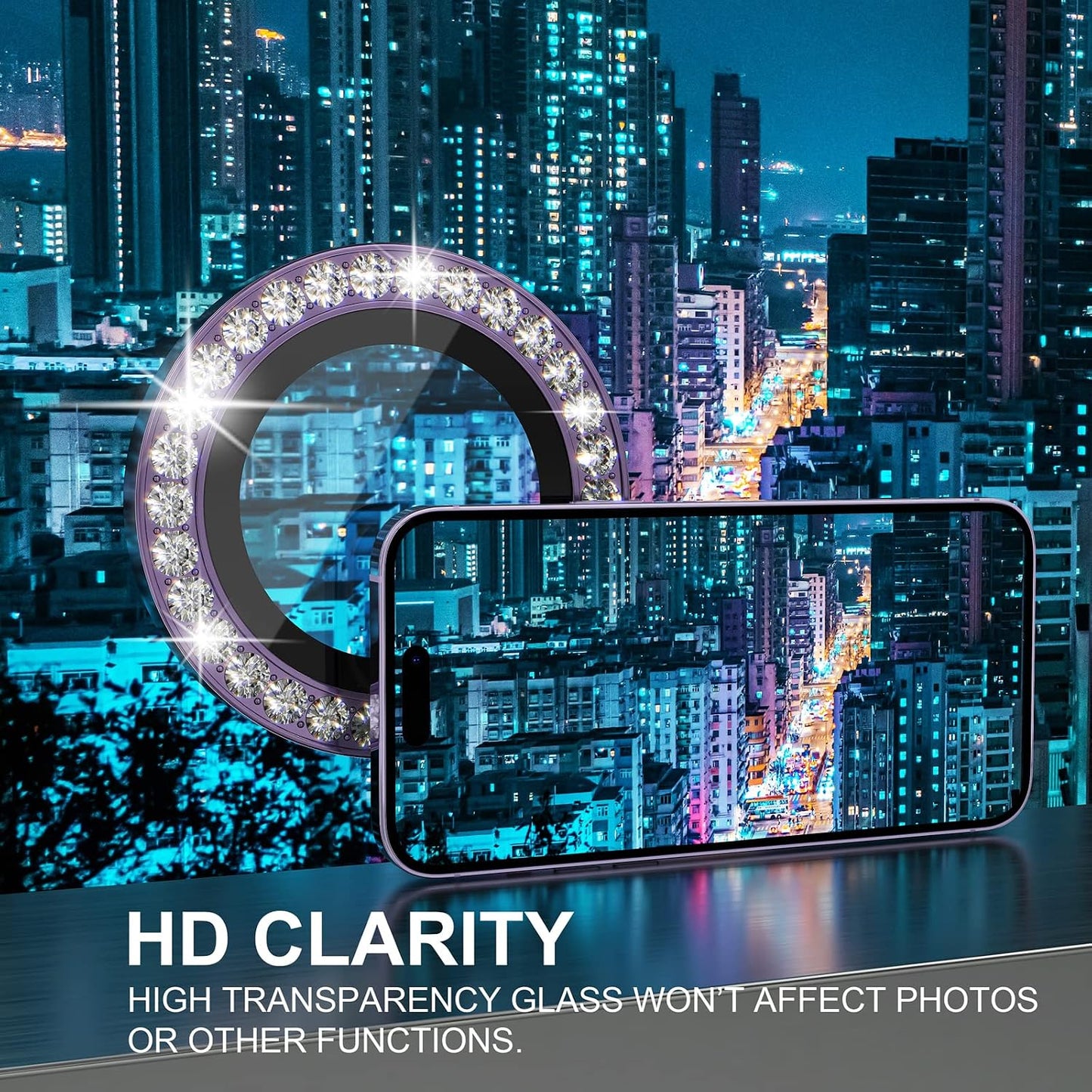 Choiche for iPhone 16 Pro/iPhone 16 Pro Max Camera Lens Protector