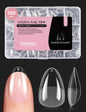 Beetles Soft Gel Nail Tips Short Almond 288pcs in 12 Sizes Etch-X