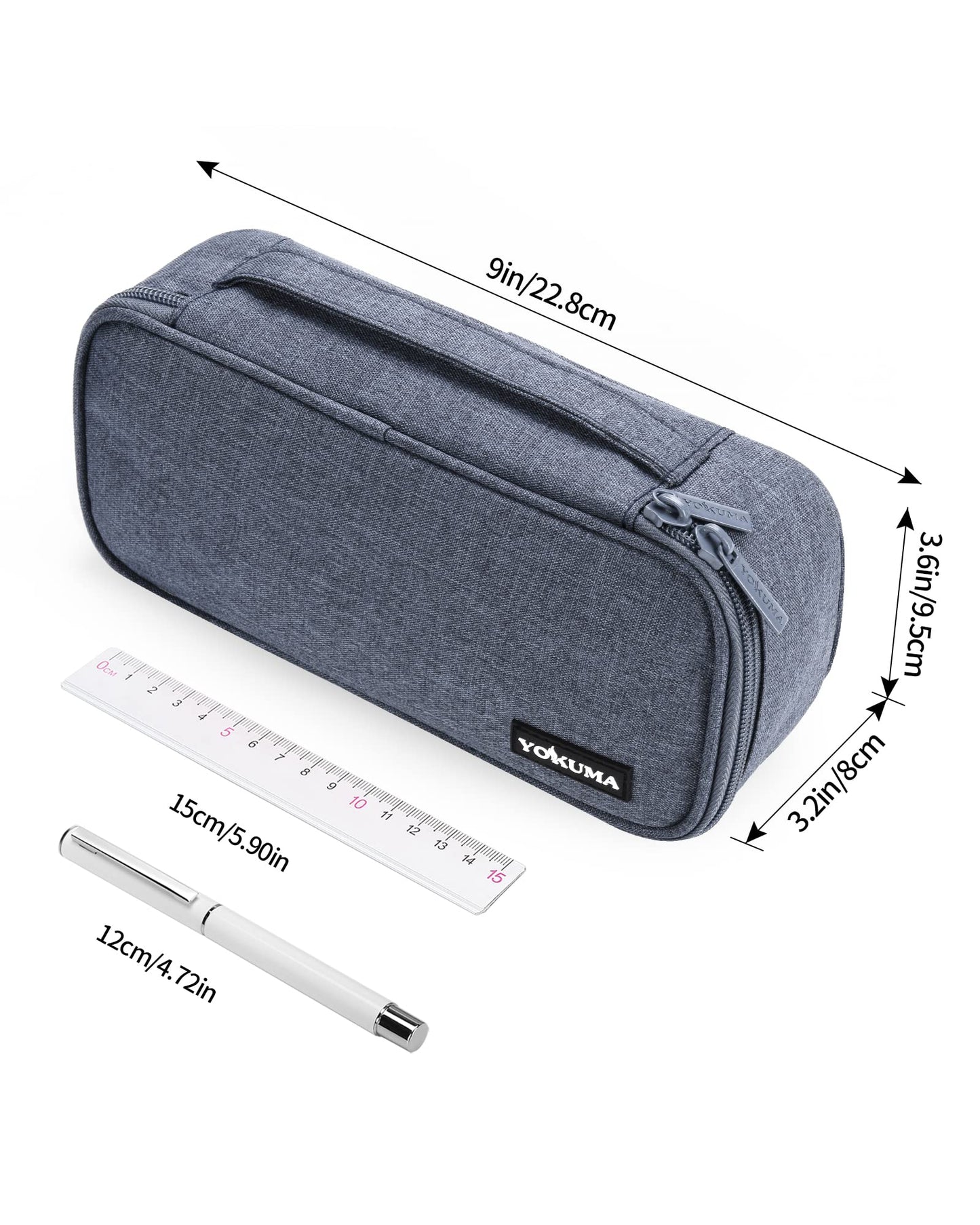 YOKUMA Pencil Case Big Capacity Pencil Pouch Bag Box for Girls Boys Gift