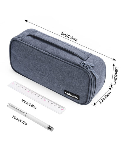 YOKUMA Pencil Case Big Capacity Pencil Pouch Bag Box for Girls Boys Gift