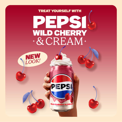 Pepsi Cola Soda, 12 Fl Oz Cans (Pack of 12)