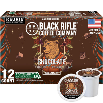 Black Rifle Coffee Medium Roast K Cup Coffee Just Black 32 Count