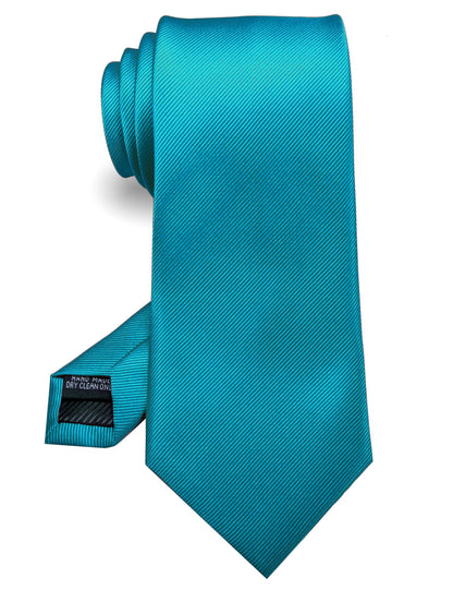 RBOCOTT Solid Color Tie Formal Necktie for Men