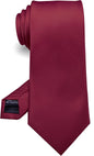 RBOCOTT Solid Color Tie Formal Necktie for Men