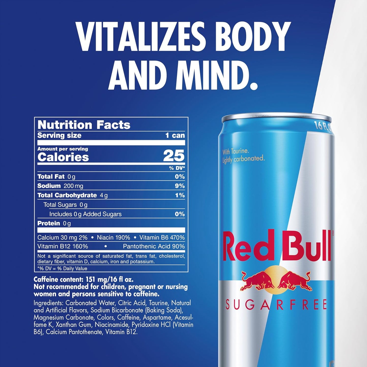 Red Bull Sugarfree Energy Drink