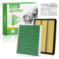 Engine+Cabin Air Filter Fit for 2014-2020 Rogue, 2017-2022 Rogue Sport