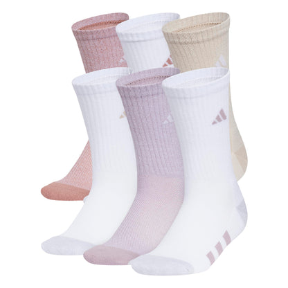 adidas Kids Athletic Cushioned 6-Pack Crew (Little Kid/Big Kid/Adult)
