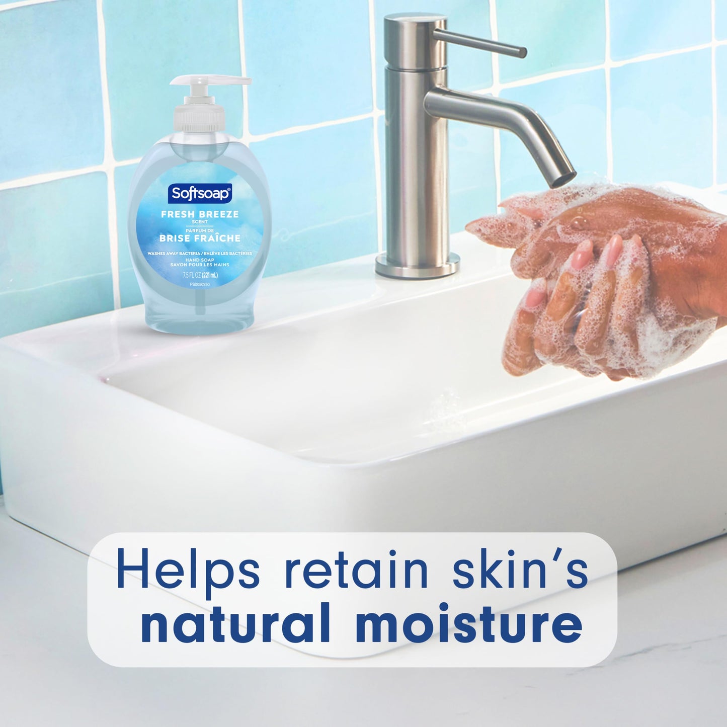 Softsoap Liquid Hand Soap, Fresh Breeze - 7.5 fluid ounce (Packaging May Vary)