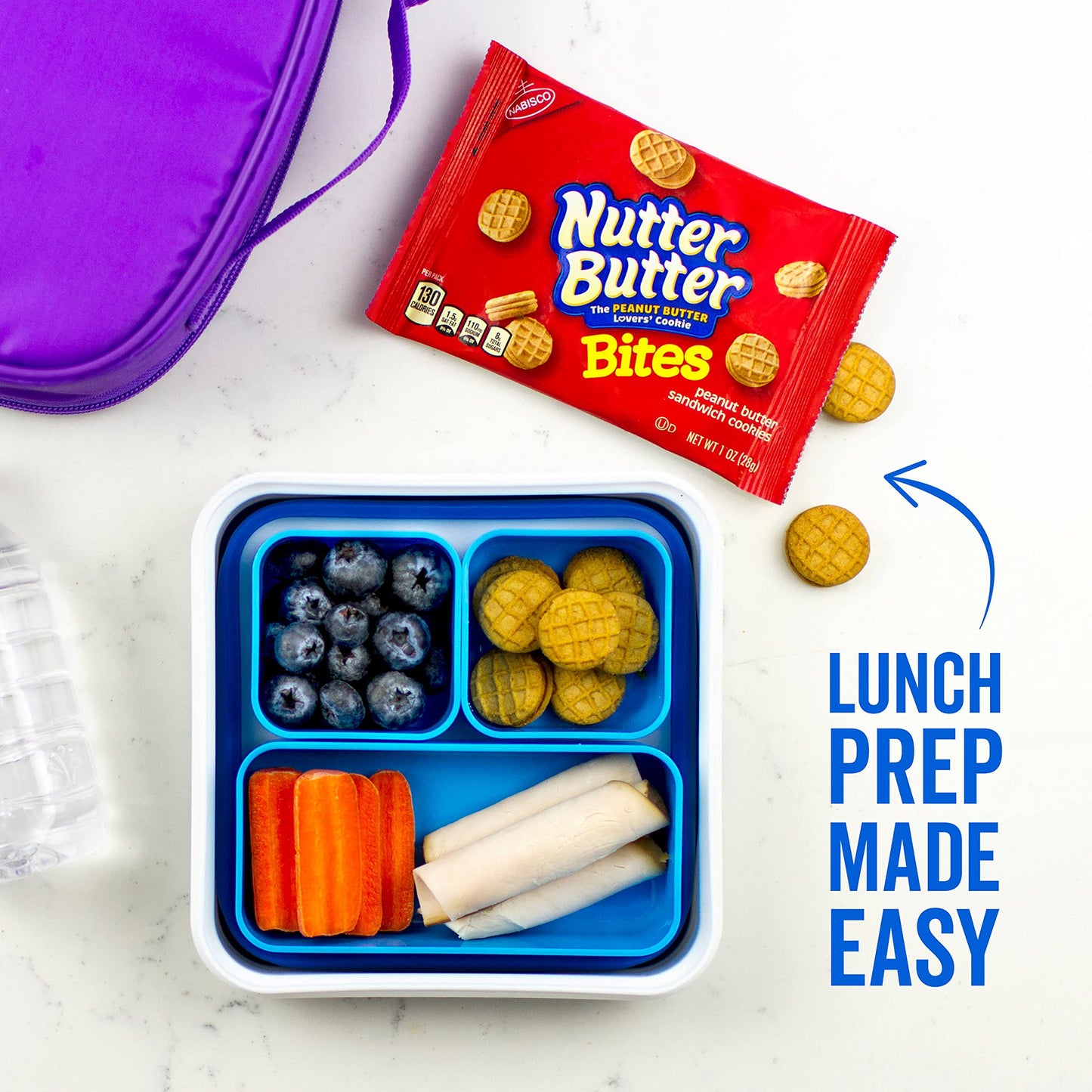 Nabisco, Classic Mix Variety Pack, Oreo Mini, Chips Ahoy! Mini, Nutter Butter Bites, Ritz Bits Cheese, 20 Snack Packs