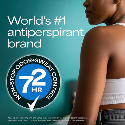 Degree Antiperspirant Deodorant Sexy Intrigue 72-Hour Sweat & Odor Protection Antiperspirant Deodorant For Women with Body Heat Activated Technology 2.6 oz (Pack of 2)