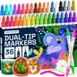 ARTISTRO Dual-Tip Acrylic Paint Marker Pens - Set of 36