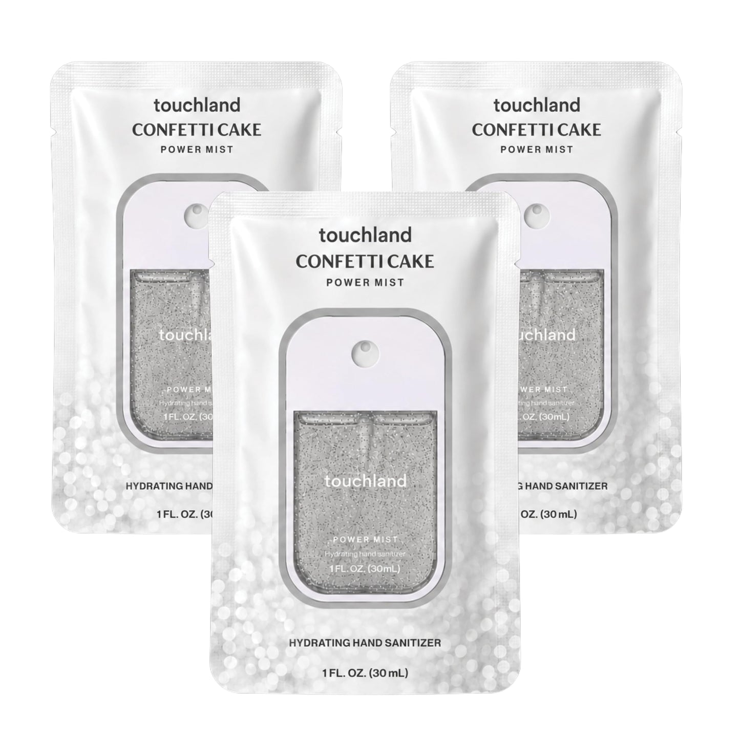 Touchland Top 5 Hydrating Hand Sanitizer Spray Set Travel Size