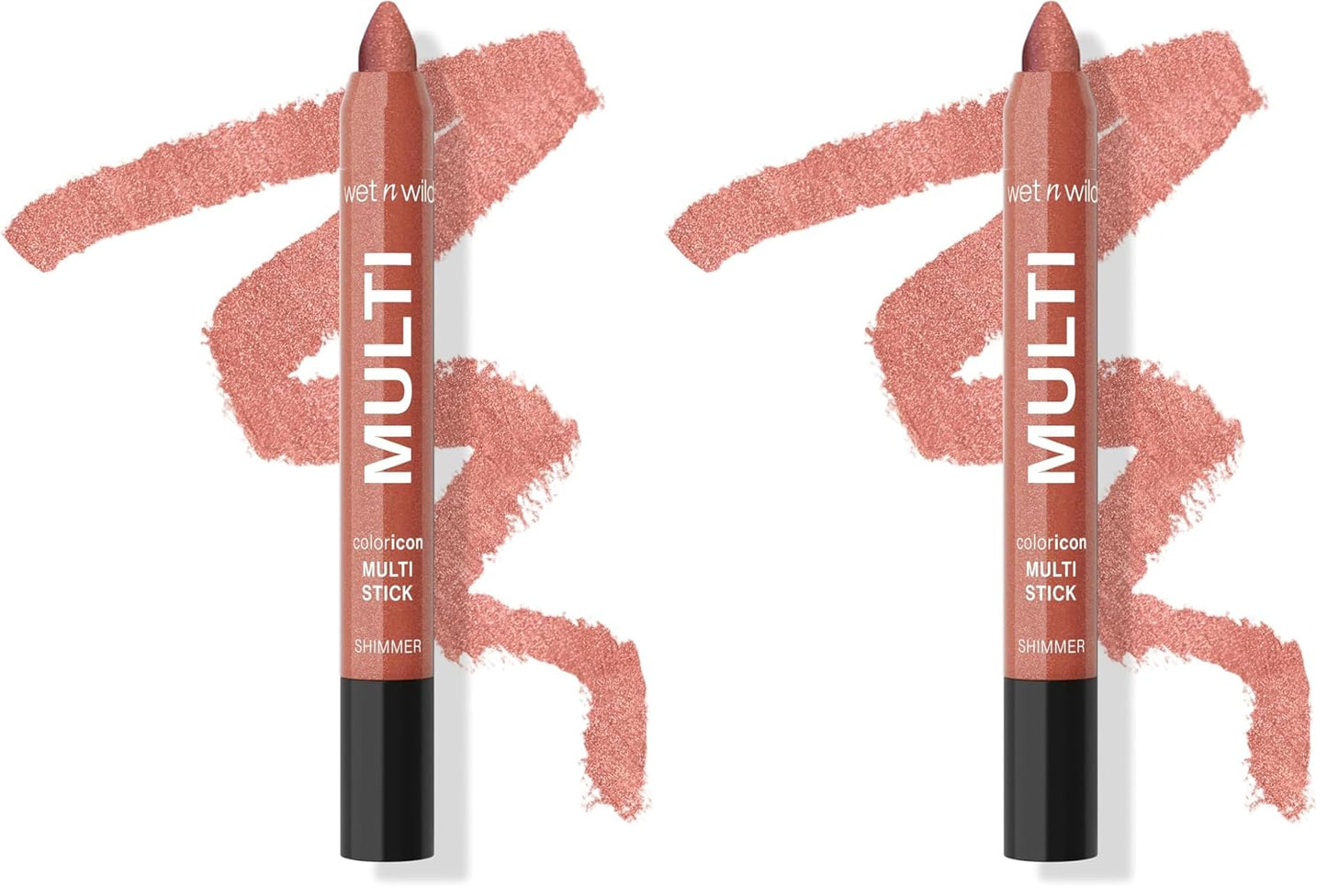 wet n wild Color Icon Cream Eyeliner Eyeshadow Multi-Stick, Moisturizing, Nourishing Velvety Cream-to-Powder Buildable & Blendable Formula, Cruelty-Free & Vegan - Brown Sugar