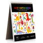 Soucolor Sketch Book 9" x 12", 100 Sheets Kids Art Sketchbook Drawing Pad