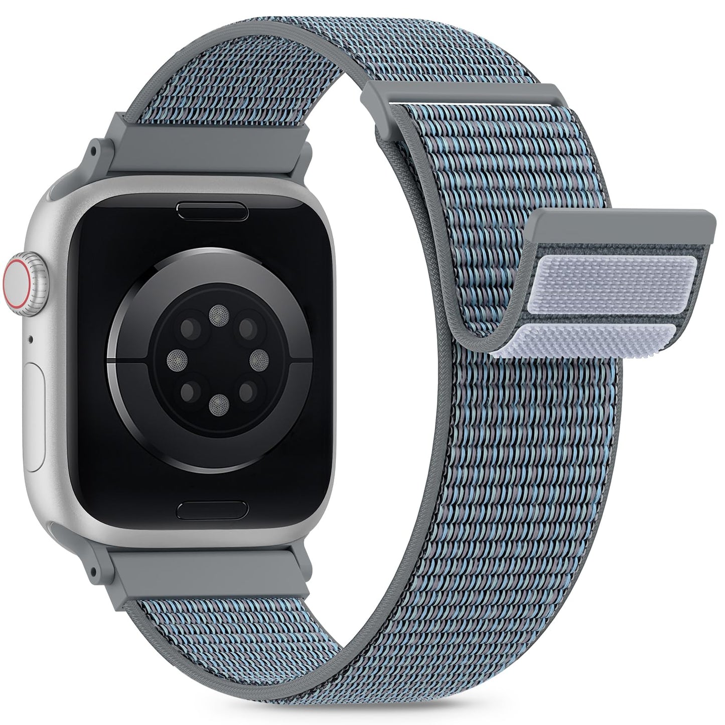 Nylon Loop Sport Band Compatible with Apple Watch Bands 38mm 40mm 41mm 42mm for Women Men, iWatch Wrist Straps for Se, Series 11 10 9 8 7, Breathable, Soft Band Ideal for Outdoor