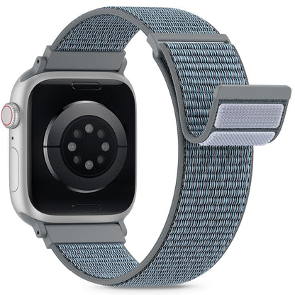 Nylon Loop Sport Band Compatible with Apple Watch Bands 38mm 40mm 41mm 42mm for Women Men, iWatch Wrist Straps for Se, Series 11 10 9 8 7, Breathable, Soft Band Ideal for Outdoor