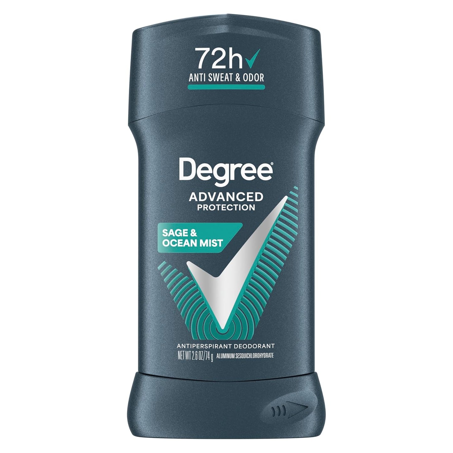 Degree Antiperspirant Deodorant Sexy Intrigue 72-Hour Sweat & Odor Protection Antiperspirant Deodorant For Women with Body Heat Activated Technology 2.6 oz (Pack of 2)