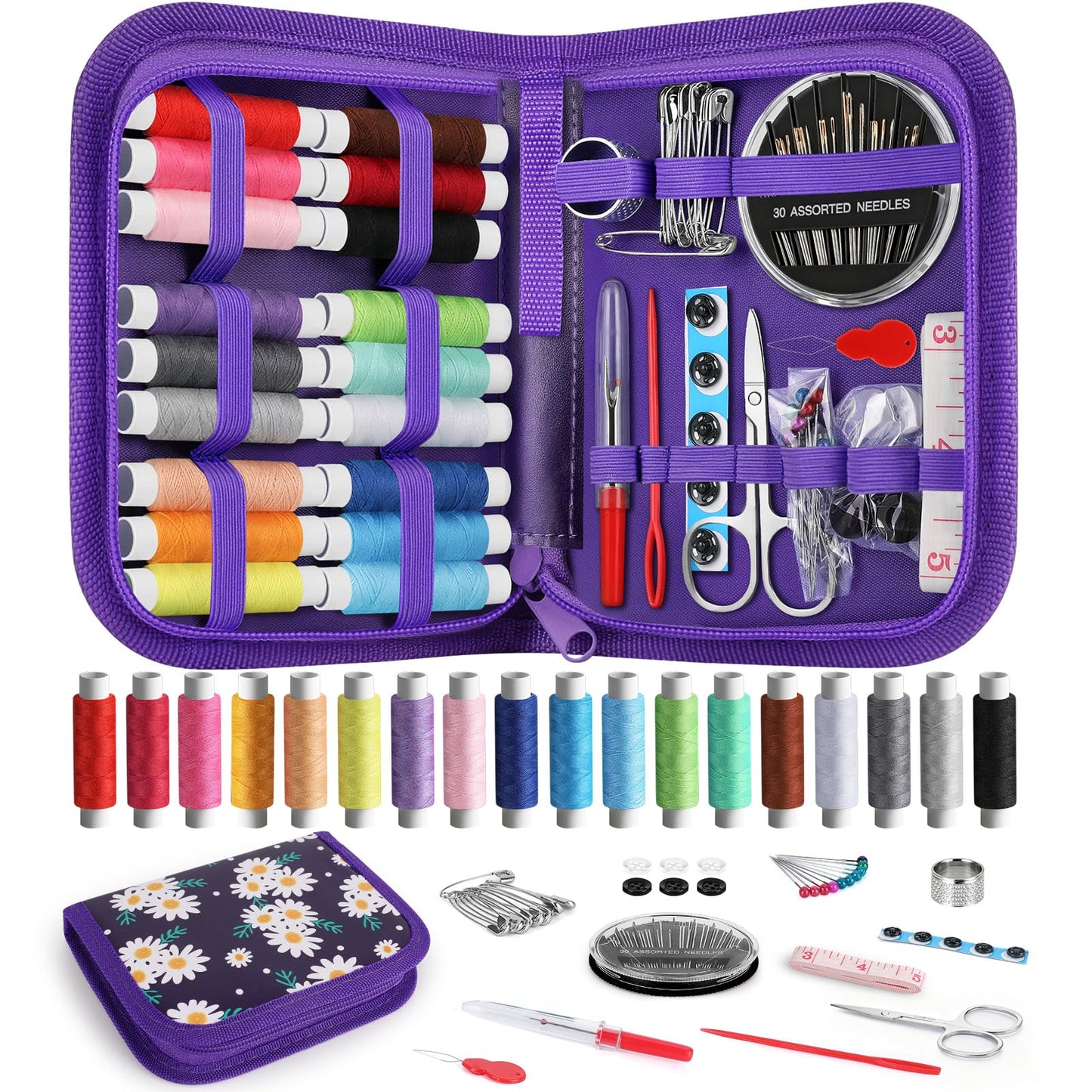 Coquimbo Sewing Kit for Adults, Christmas Stocking Stuffers for Teen Girls