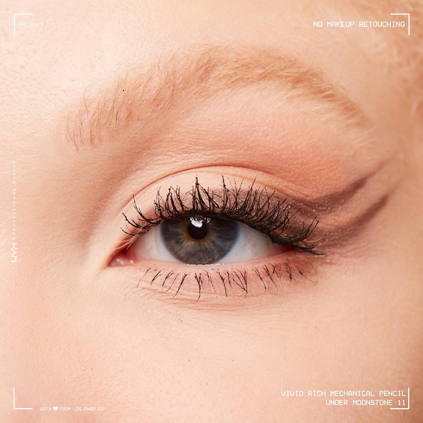 NYX PROFESSIONAL MAKEUP Mechanical Eye Pencil,Vivid Rich Mechanical, Creamy Retractable Eyeliner - Always Onyx, Black Eyeliner