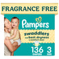 Pampers Swaddlers Baby Diapers, Size 5, 132 Count