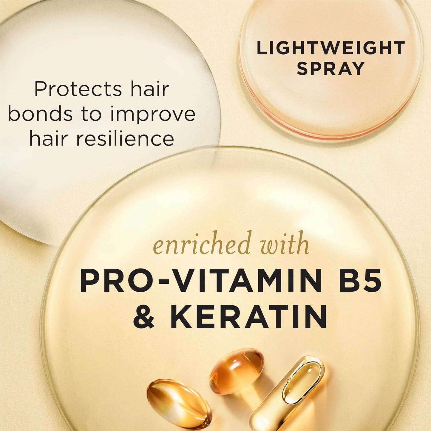 Pantene Miracle Rescue 10-in-1 Multitasking Spray, Heat Protection, 5.7 oz