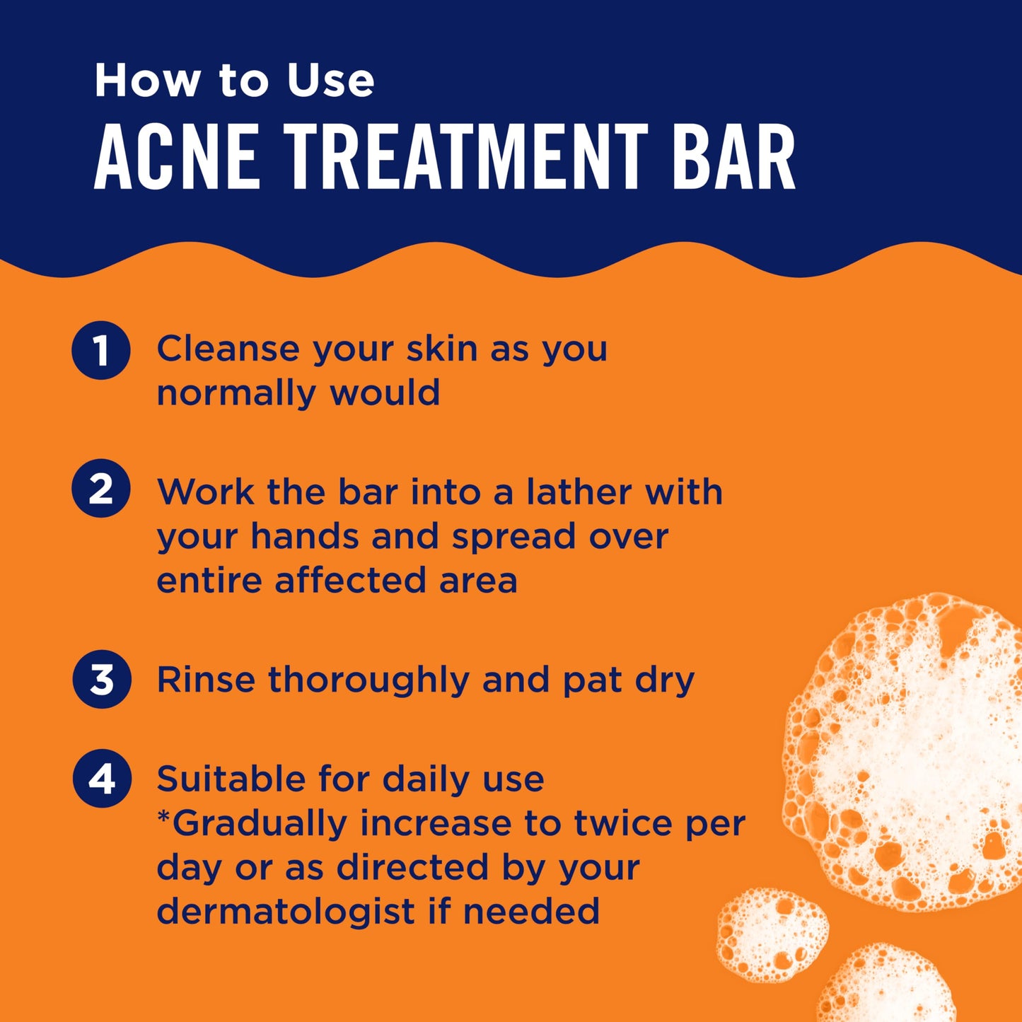 PanOxyl Acne Cleansing Bar, 2% Salicylic Acid, For Face & Body, 4 oz