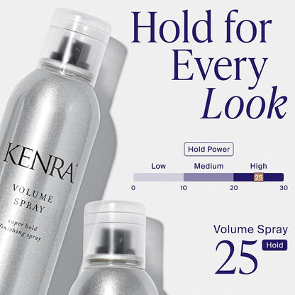 Kenra Professional Volume Spray 25 | Super Hold Finishing & Styling Hairspray | Flake-free & Fast-drying | Wind & Humidity Resistance | All Hair Types