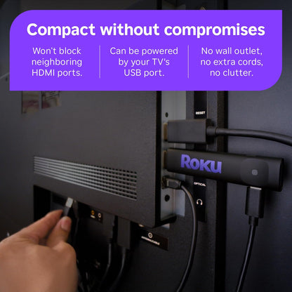 Roku Streaming Stick HD with Voice Remote