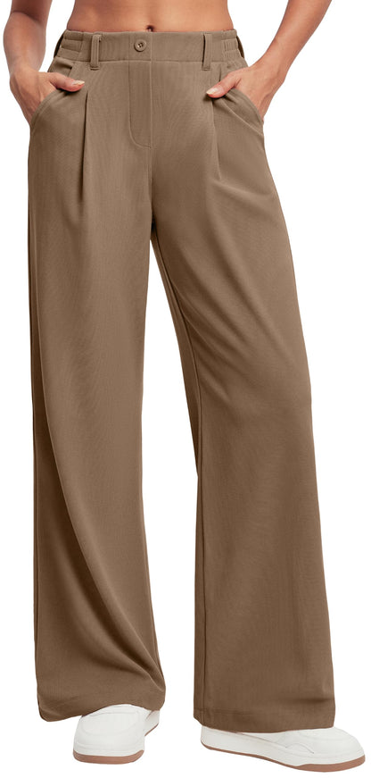Ewedoos Wide Leg Dress Work Pants for Women Business Casual Office Outfits