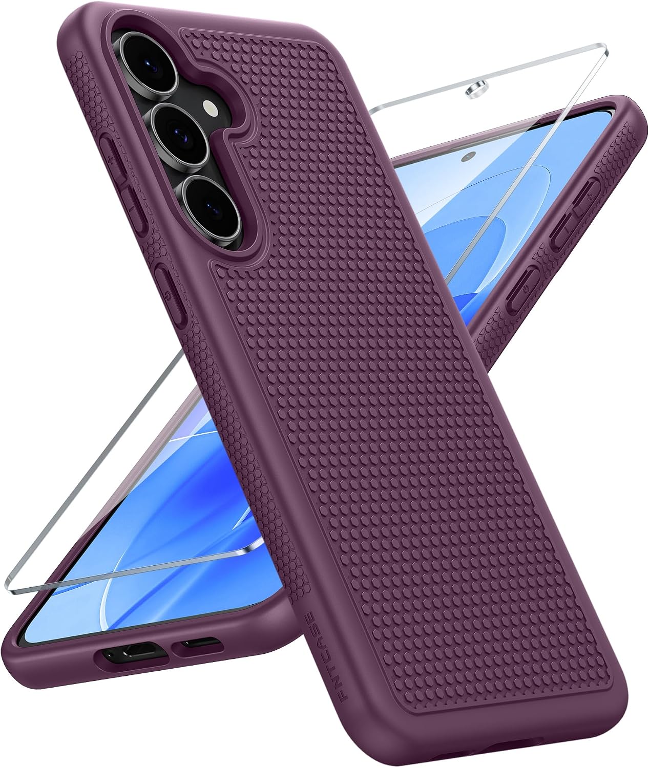 FNTCASE for Google Pixel 10 / Pixel 10 Pro Case: Soft TPU Non Slip Blue