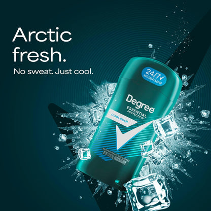 Degree Men Original Antiperspirant Cool Rush Twin Pack Sweat 2 Pack 2.7 oz