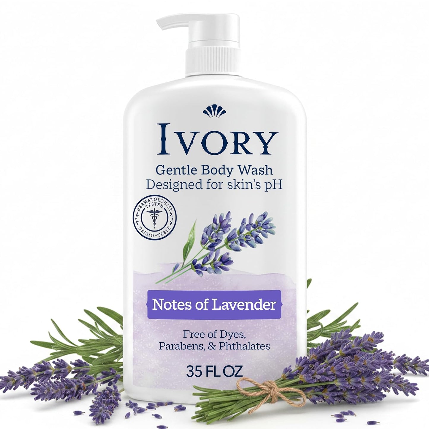 Ivory Body Wash Designed for the Whole Family, Jojoba Scent, 35 oz