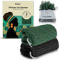 CORATED African Net Sponge with Knots Authentic, Shower Loofah Bath Sponge