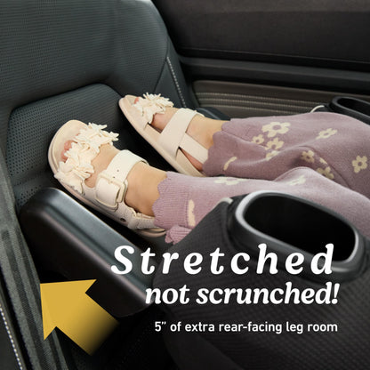 Graco Extend2Fit Convertible Car Seat, Rear and Forward Facing Car Seat with Adjustable Extension Panel for Extra Legroom, Great Gift for Baby Shower or Baby Registry, Redmond