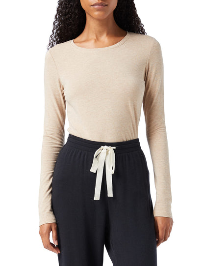 Amazon Essentials Women's Regular-Fit Long-Sleeve Crewneck T-Shirt